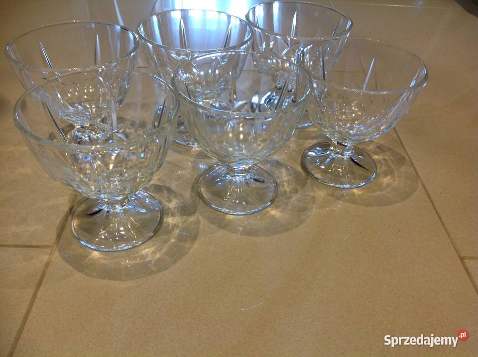 Pucharki Szklane 6 Ceramika i szkło