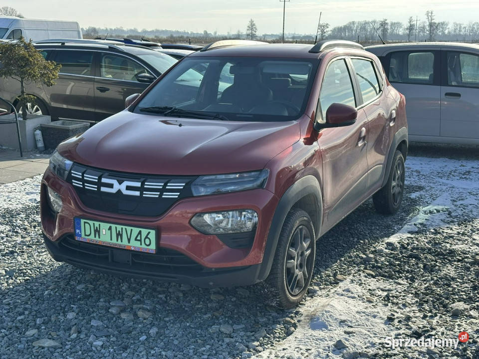 Dacia spring EV 45 2023 kamera 11 wielofunkcyjna kierownica Wojkowice sprzedam