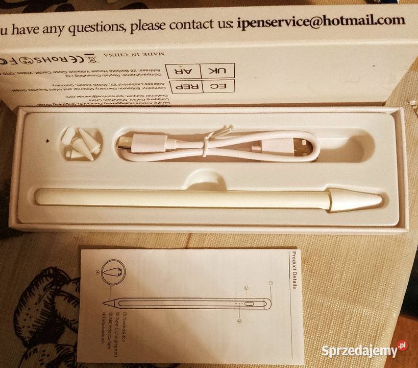Cisteen Pro Pencil do iPada 20222018 Części i akcesoria