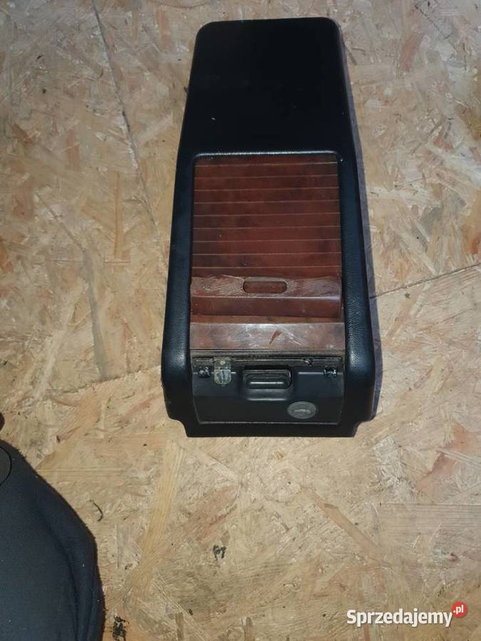 Schowek tunelu przedniego z roletą mercedes w124