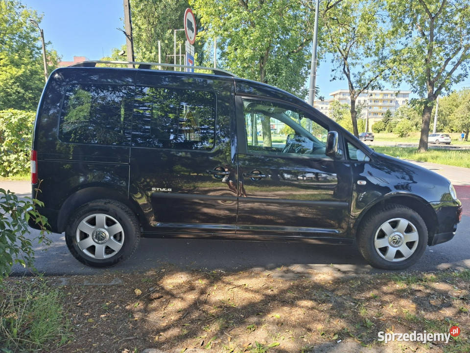 Volkswagen Caddy 19 navi automat III 2004 4/5 Łódź