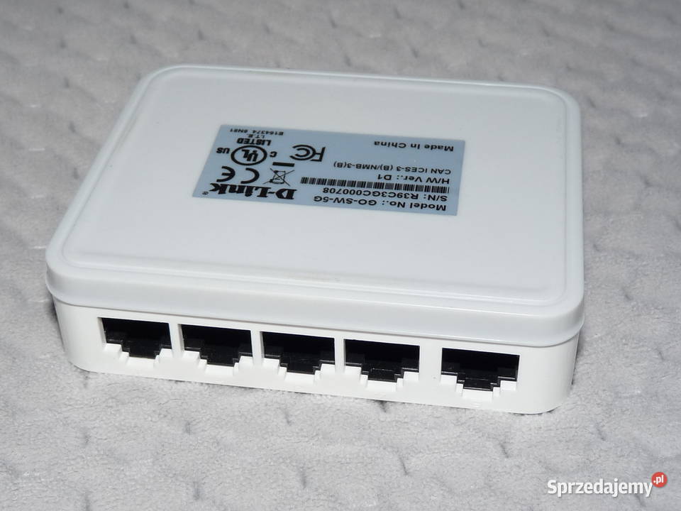 Switch DLink GOSW5G 5 portów Kraków sprzedam