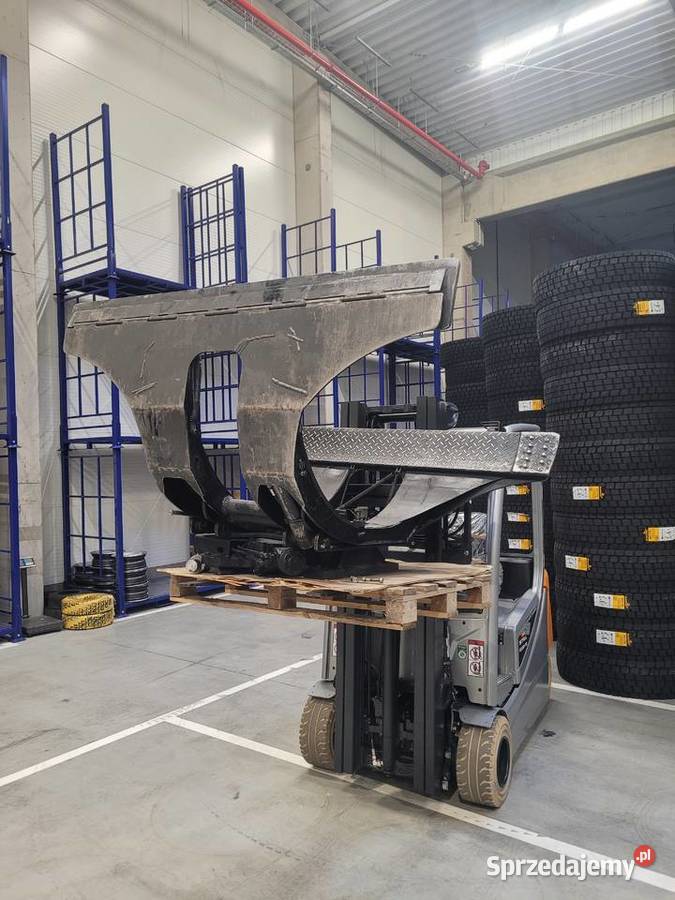 Chwytak do rol papieru opon wysoki 180 obrotowy