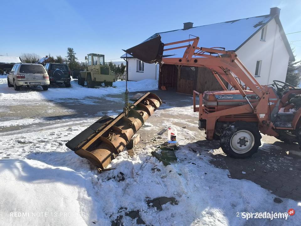 Kubota 4x4 ładowacz turłyżkaiseki Kubota Otrocz