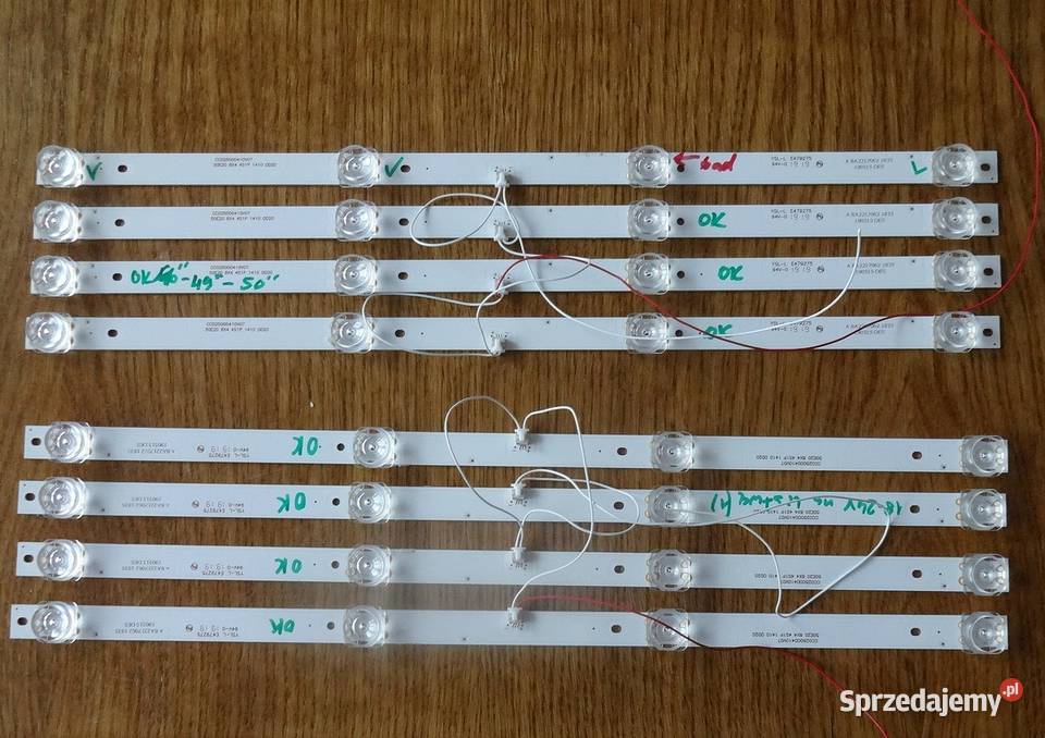 Listwy LED CC02500D410V07 50E20 do TV 50 Szczecin