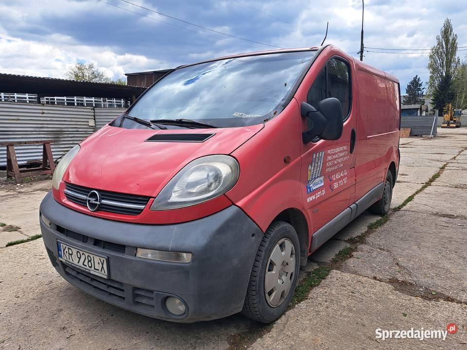 Opel Vivaro 19 DTI immobilizer Furgony Kraków
