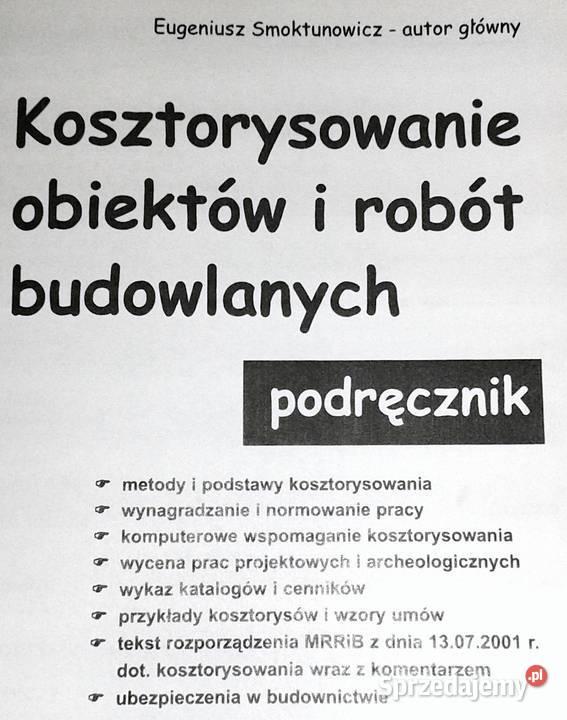 Kosztorysowanie obiektów i robót budowlanych Chełm