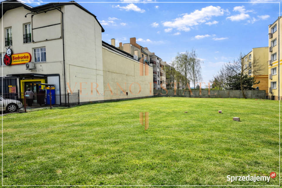 TEREN INWESTYCYJNY 1031 m ZGIERZ CENTRUM WZ Sprzedaż