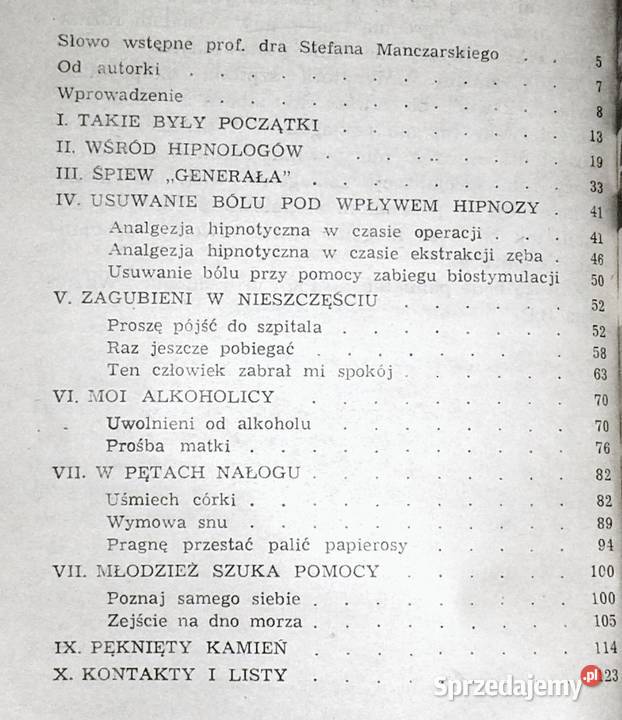 Spotkania z podświadomością Hipnoza werbalna i miękka