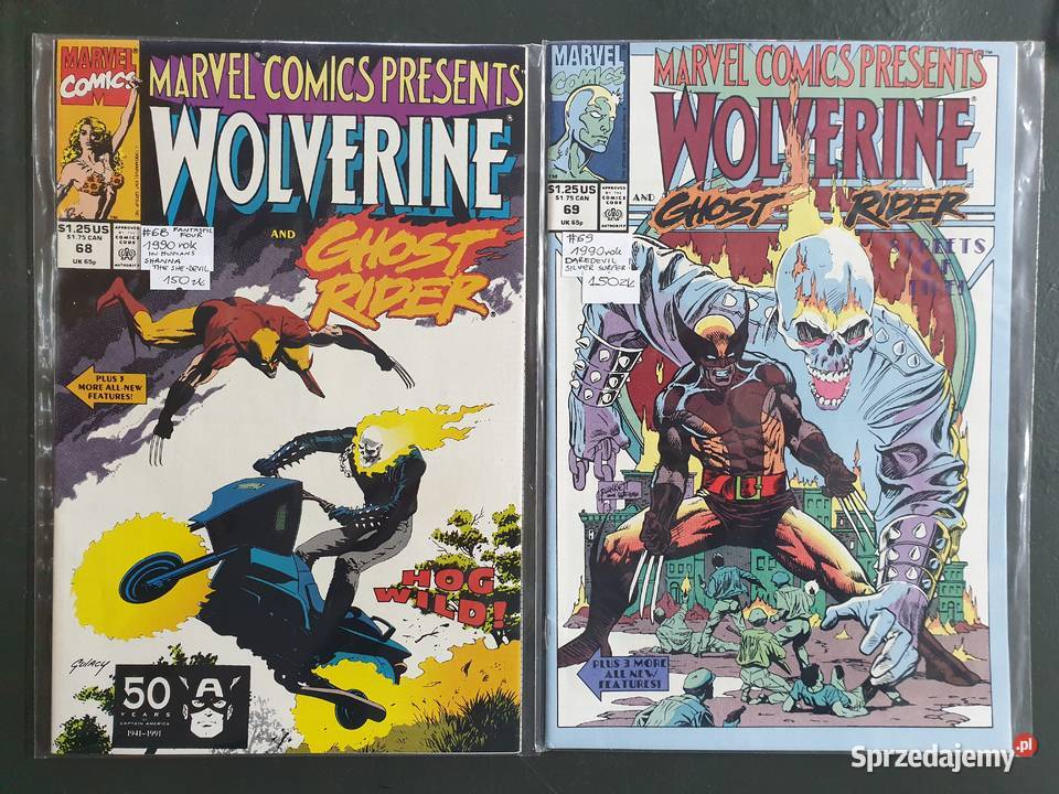 Marvel Comics Presents kolekcja 10 komiksów USA pomorskie Gdynia