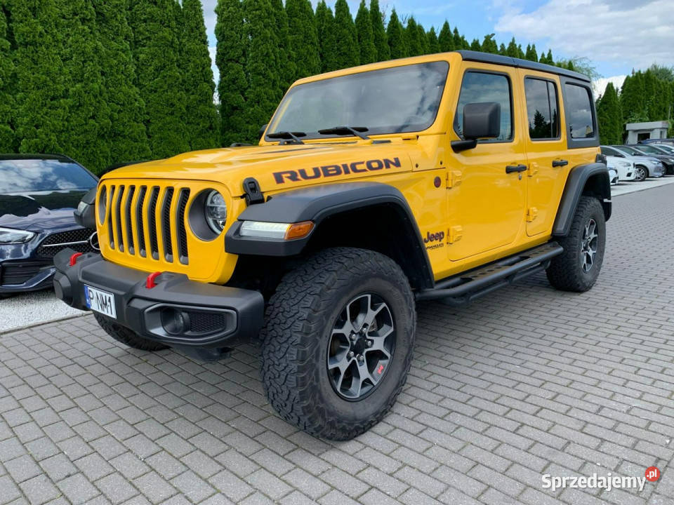 Jeep Wrangler 20 Turbo Rubicon Trail Rated 4x4 czujnik zmierzchu Wrangler