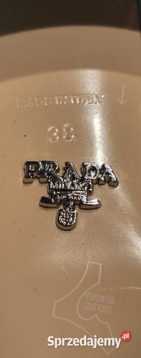 Prada Baleriny Czółenka Skóra 38 Bukowiec