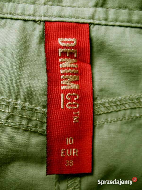Spódnica Denim co rozmiar 38 biodra 100 zielony Siedlce