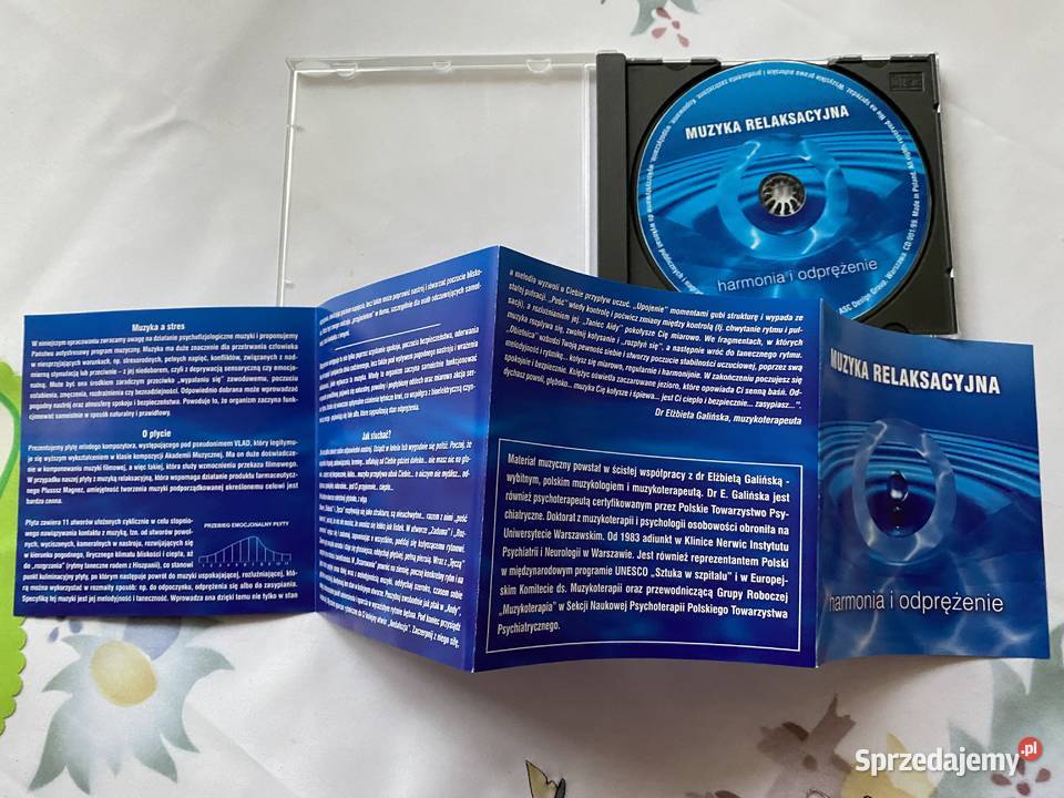 Muzyka relaksacyjnaHarmonia i odprezenieplyta CD lubelskie Lublin