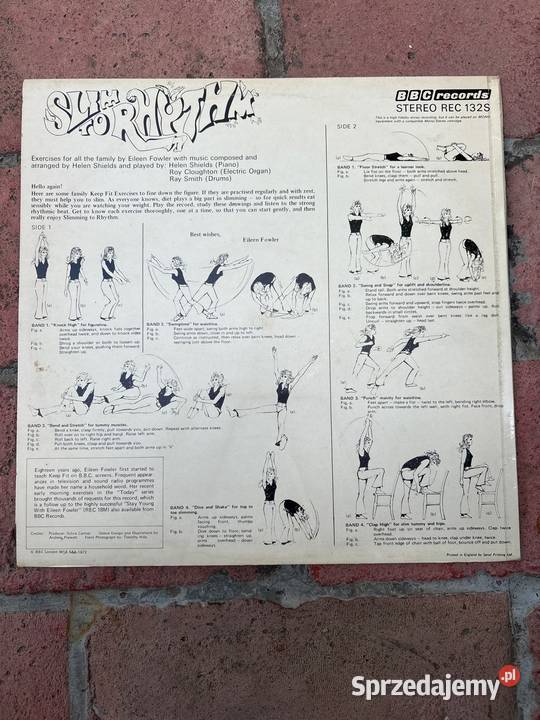 Eileen Fowler and Rhythm Group Slim To Rhythm LP Poznań