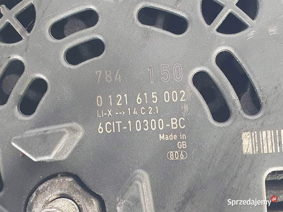 ALTERNATOR Ford Transit MK7 VII 22 TDCI osobowe Części samochodowe lubelskie Chełm