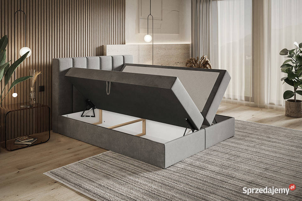 Łóżko kontynentalne SANTIAGO 120140160180x200 z Dom i Ogród Warszawa