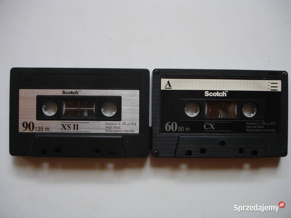 KASETY magnetofonowe SCOTCH używane Zielona Góra sprzedam