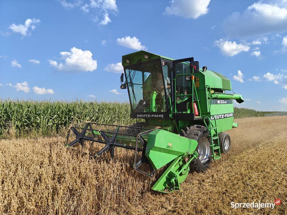 Kombajn zbożowy Deutz Fahr M 3360 M770 1992 27m Miechów