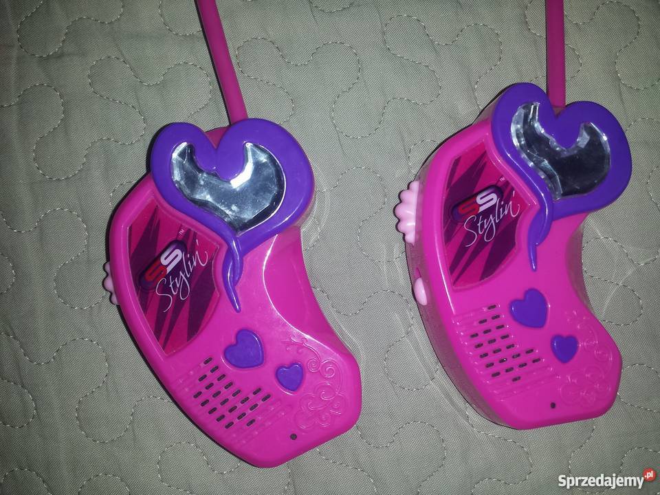 WalkieTalkie łoki toki krótkofalówki różowe Pozostałe Warszawa