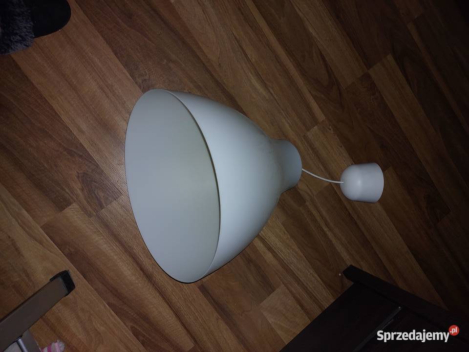 Lampa sufitowa duża biała Wrocław