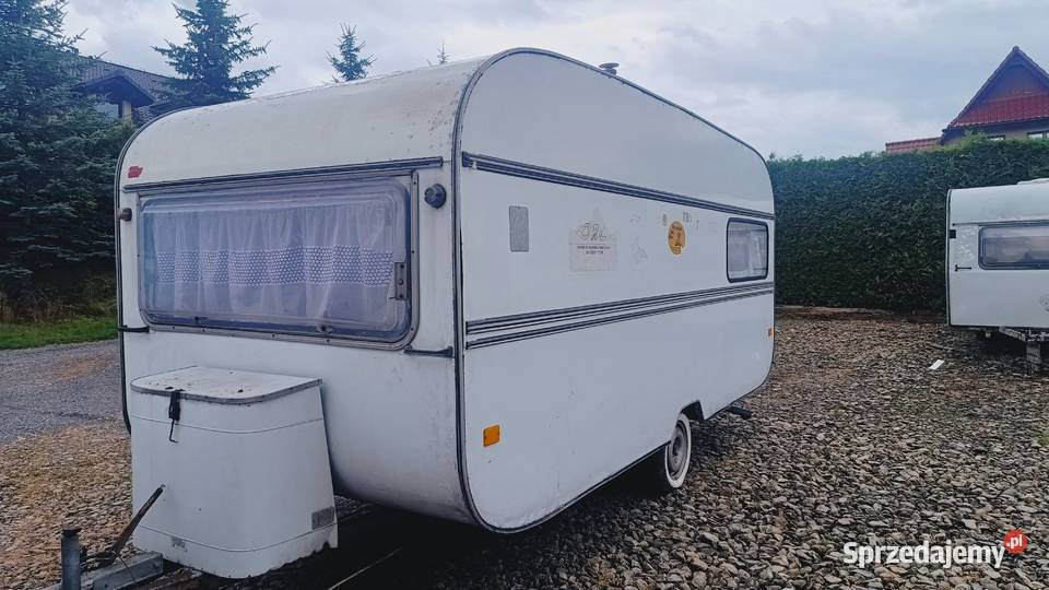 przyczepa kempingowa kemping campingowa DOMEK Międzybrodzie Bialskie