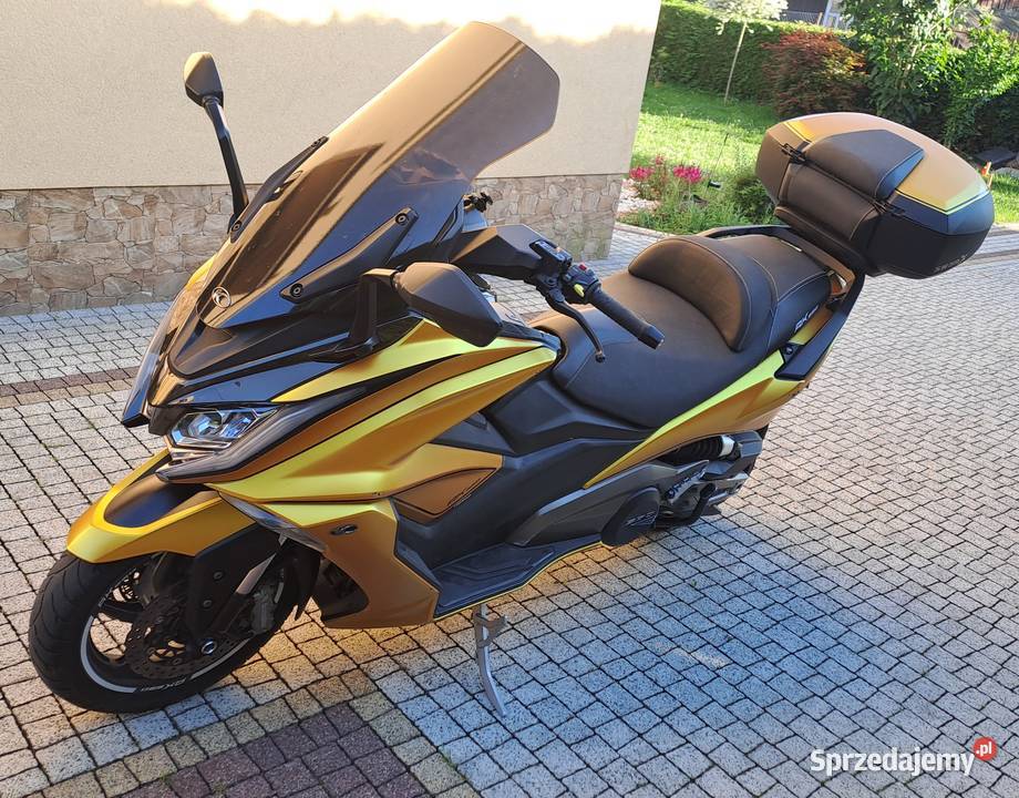 Kymco AK 550 2020 r 53 20 kufer Shad Sh59X złoty Krościenko Wyżne