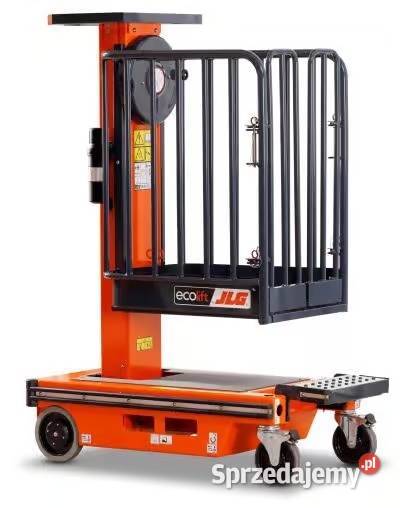 Podnośnik ręczny JLG EcoLift zwyżka bezprądowa Maszyny budowlane Katowice