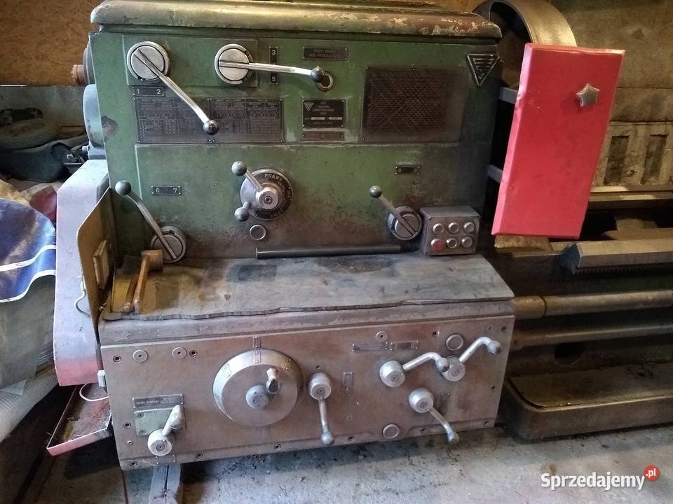 Duża tokarka STANKOIMPORT model 1A64 z DTRką Szczecin