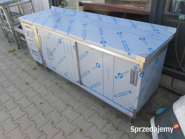 Stół Gastronomiczny Drzwi Suwane Szuflady 2 Ostrów Wielkopolski