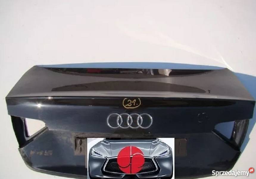 KLAPA TYŁ POKRYWA BAGAŻNIKA AUDI A5 S5 CABRIO Nowy Tomyśl