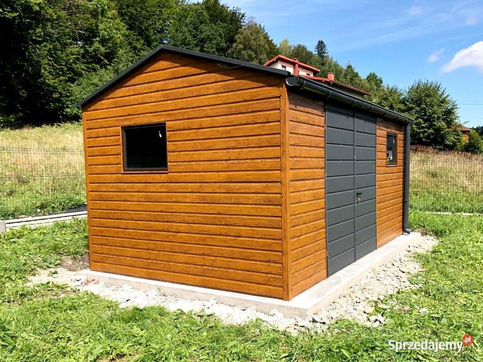 Domek ogrodowy 5x3m złoty dąb jasny ciemny świętokrzyskie Skarżysko-Kamienna