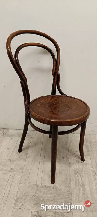 krzesło krzesła Thonet stare gięty buk A14 Radomsko