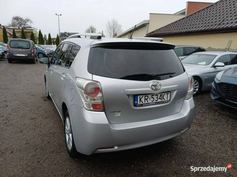 Toyota Verso 100SPRAWNY1 wł Serwis Bezwypadkowy wielofunkcyjna kierownica Chrzanów sprzedam