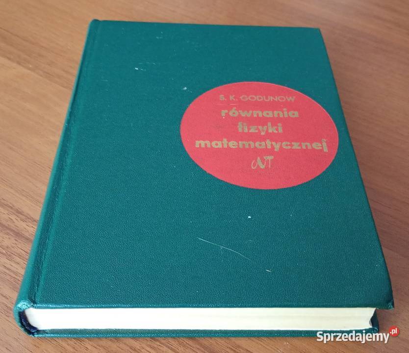 Równania fizyki matematycznej S K Godunow Gdańsk sprzedam
