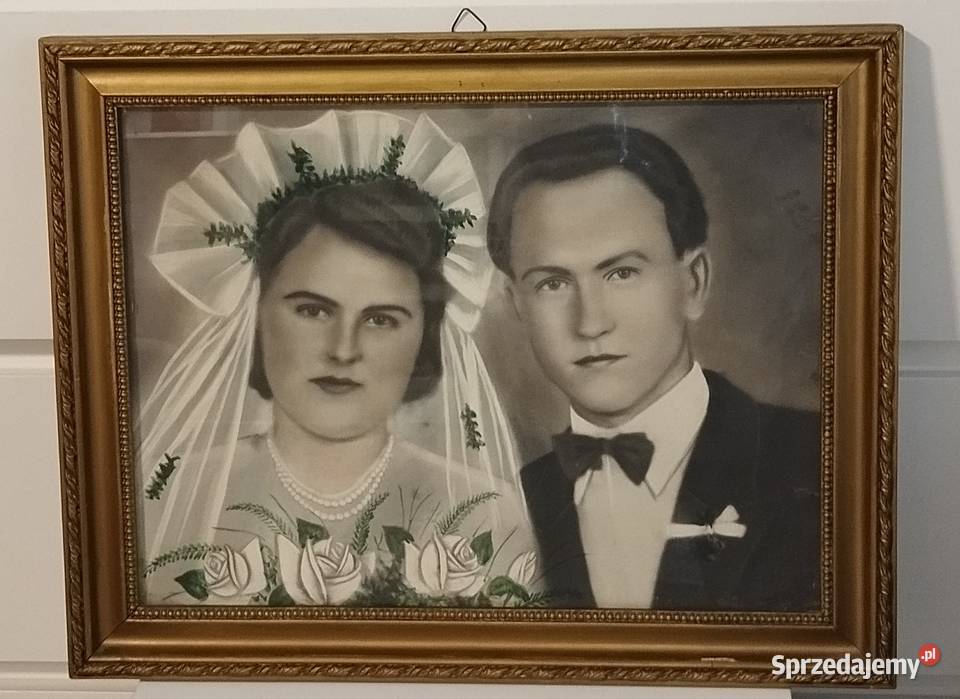 PRL Portret monidło Warszawa sprzedam