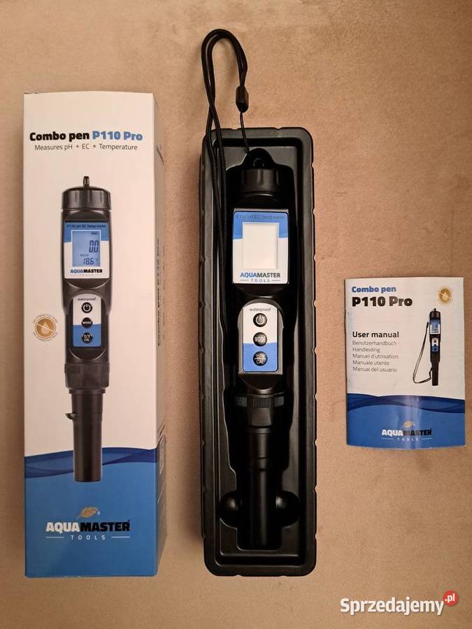 Aqua Master Tools P110 Pro Combo Pen miernik pH sprzedam