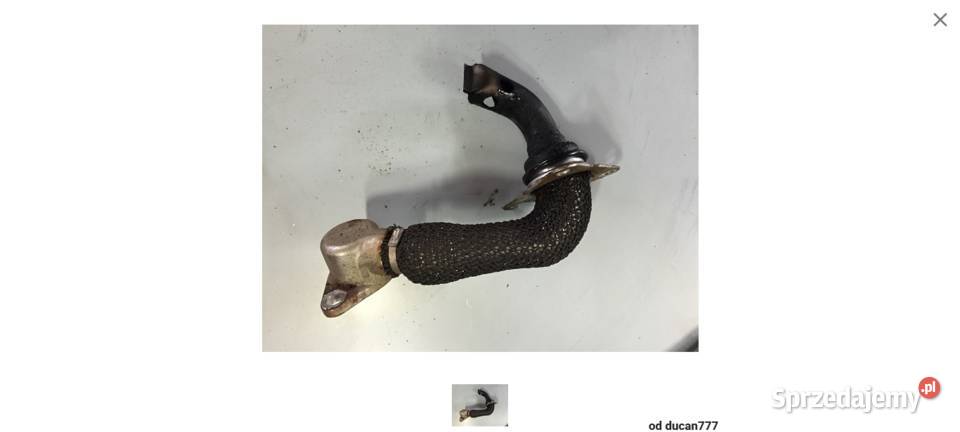 rurka EGR rura opel corsa meriva 13cdti A13DTC osobowe Jelcz-Laskowice