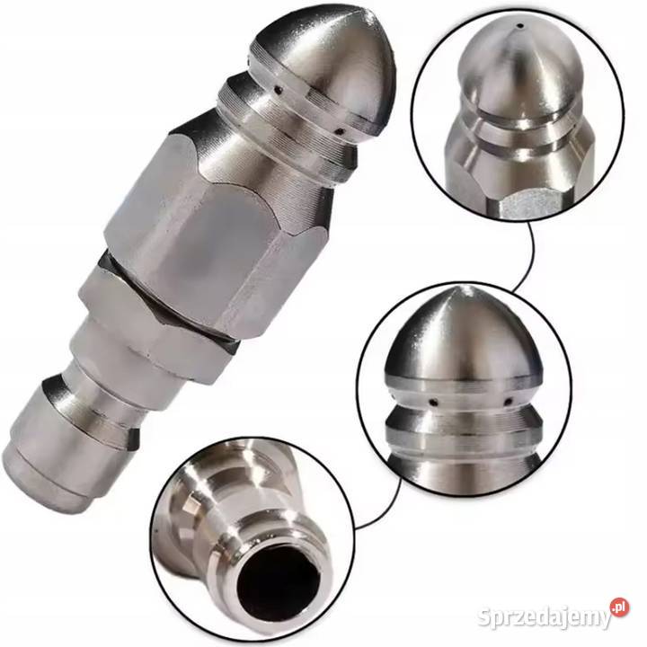 Dysza do Udrażniania Rur Szybkozłączka 14 Stal Ludźmierz