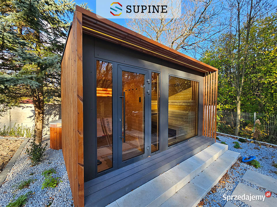 Sauna ogrodowa Nils 450 x 270 Sauny Ogród Bielsko-Biała