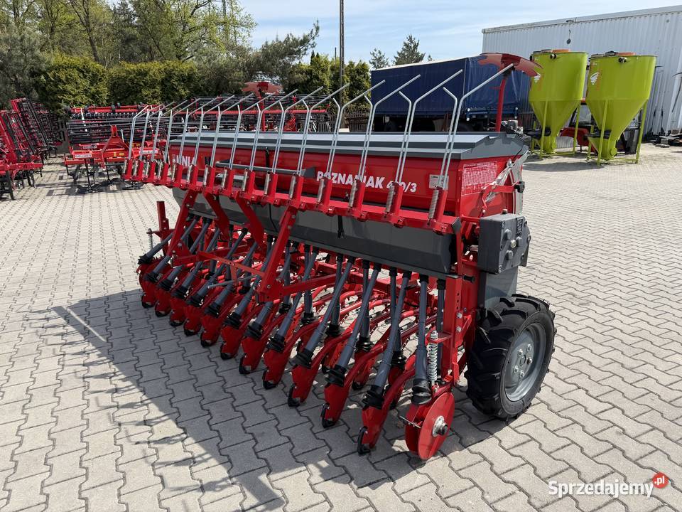 Mechaniczny siewnik zbożowy Poznaniak 4203 Rolnictwo Opatówek