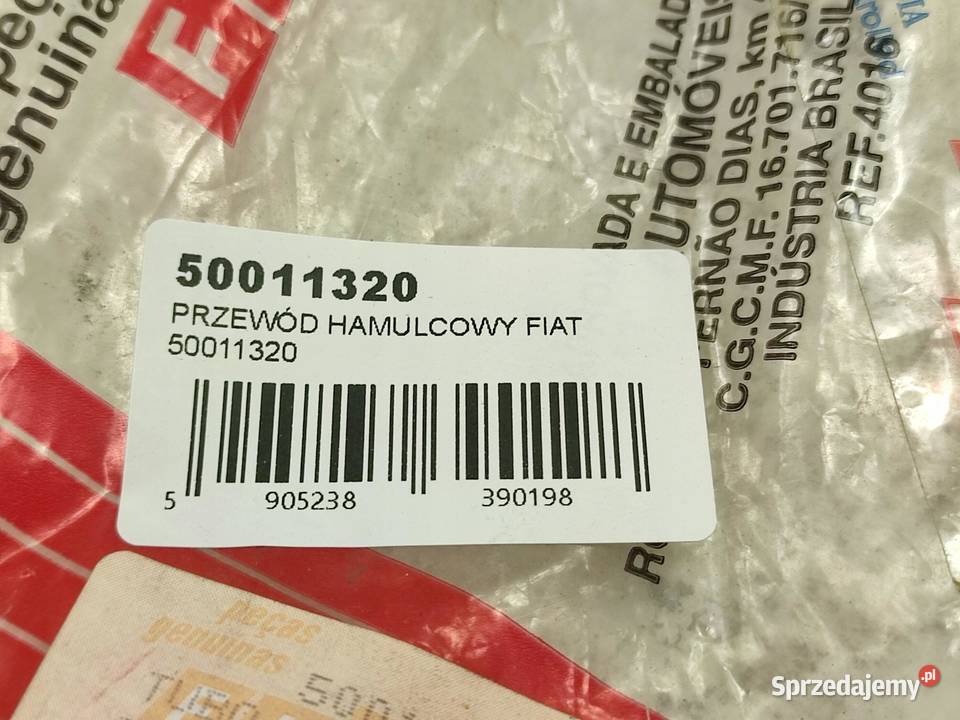 PRZEWÓD HAMULCOWY FIAT FIORINO 19932008 NOWY