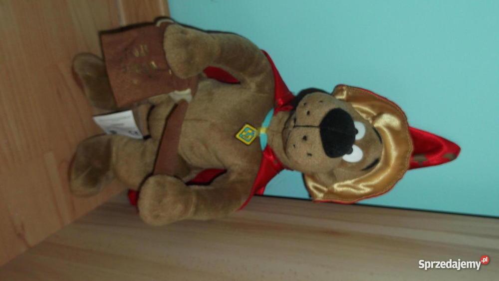 Scooby Doo pluszak 25 mówi oryginalnym głosem Maskotki śląskie Ruda Śląska