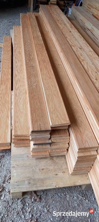 deski tarasowe modrzewiowe Błotnica Strzelecka