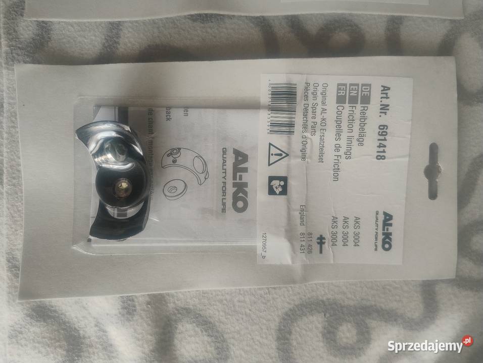 Okładziny ALKO AKS 3004 Komplet Złoty Stok