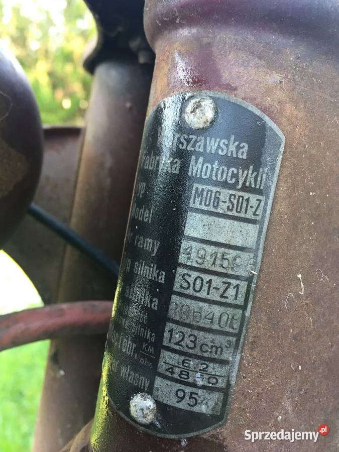 Sprzedam WFM M06 125 m06s01z nie wsk shl 175 nieuszkodzony WFM Niepołomice