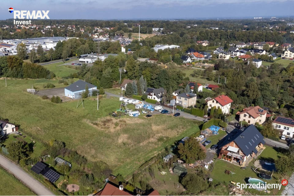 Działka z warunkami zabudowy 4 domy 8 mieszkań Bielsko-Biała
