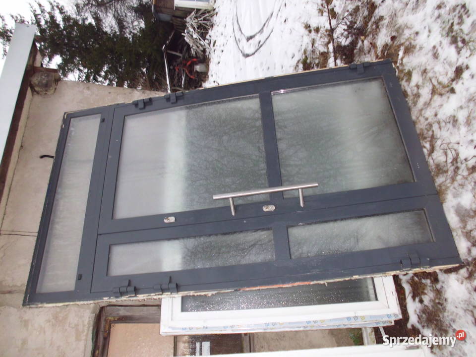 drzwi aluminiowe ciepłe antywłamaniowe z Banku Drzwi zewnętrzne Olsztyn