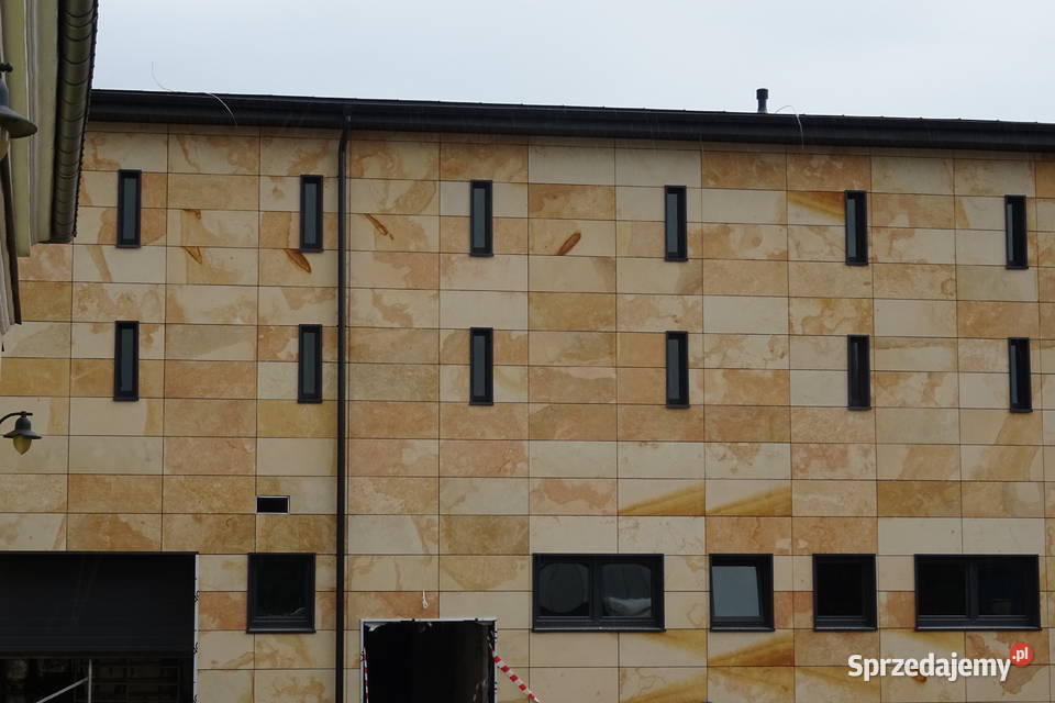 Płyty z kamienia naturalnego na elewację fasadę Okładziny elewacyjne sprzedam