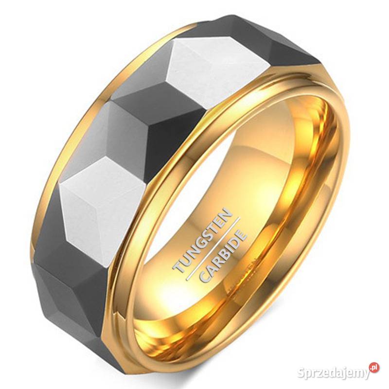 Obrączka Pierścień WOLFRAM Biżuteria wielkopolskie Swarzędz